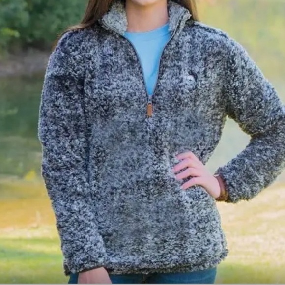 Simply Southern Fleece Sherpa Pullover. size XL - Picture 2 of 7